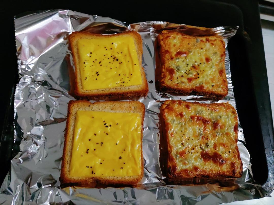 零失败快手岩烧乳酪(熔岩吐司)十分钟网红早餐，好吃哭