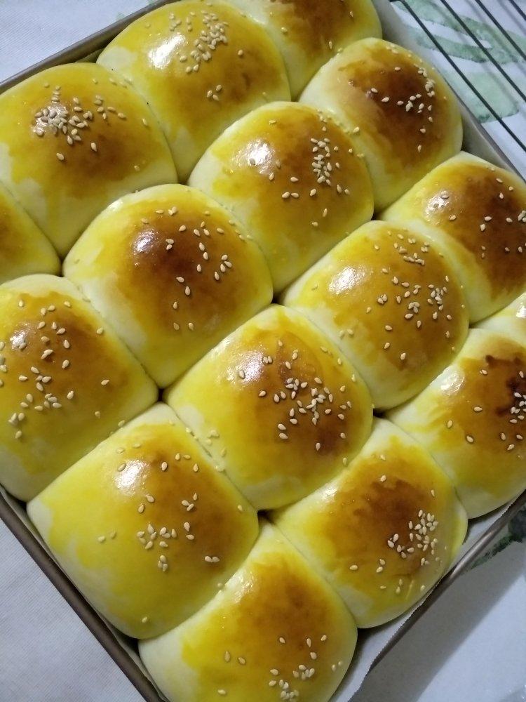 奶黄小餐包-一次发酵超好吃（附快手奶黄馅制作方法）