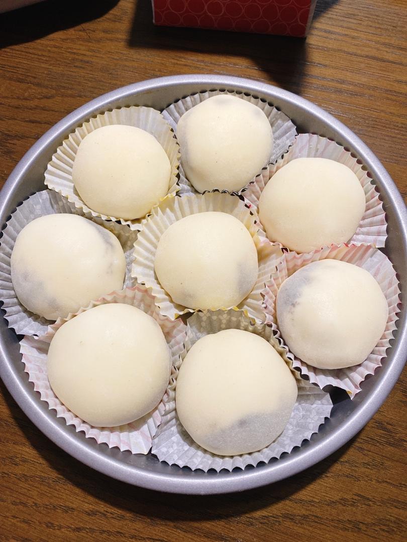 腹黑白胖子——奥利奥雪媚娘