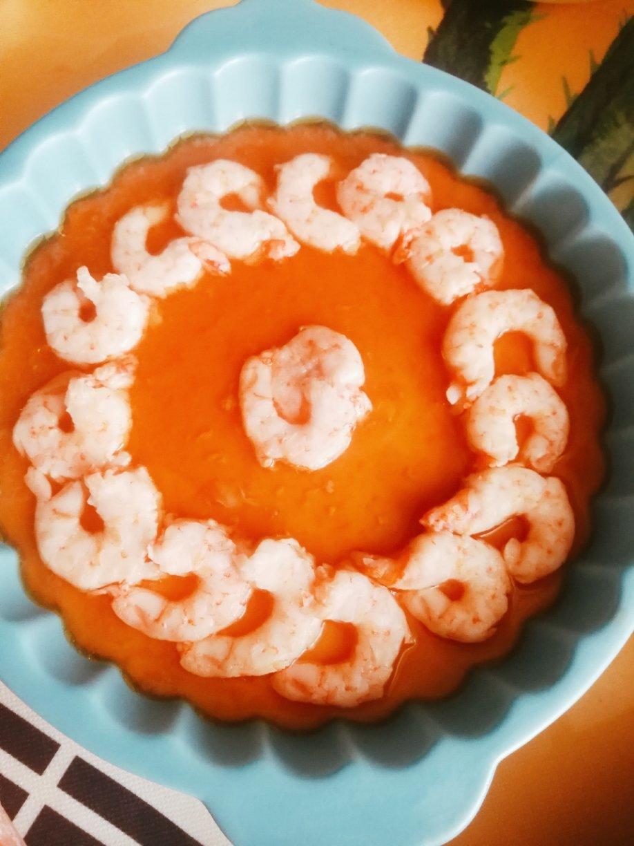 菠菜虾仁蒸蛋
