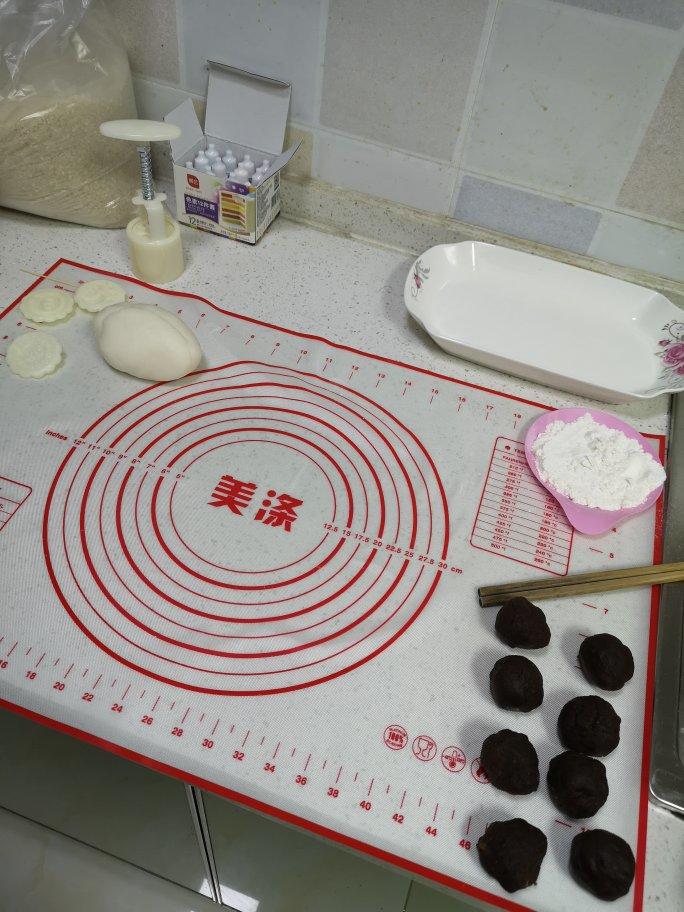 【暖暖焙家】冰皮流心月饼（预拌粉配方，清香和浓香两种冰皮）