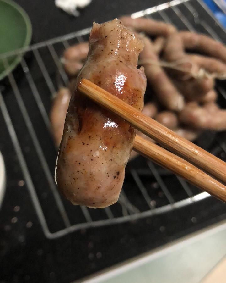 Q弹多汁的自制台式脆皮肠——绝对秒杀市售
