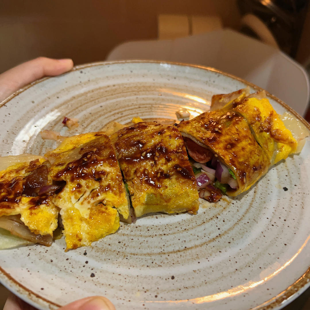 超级美味的东北烤冷面➕自制万能酱料【酱料是关键】
