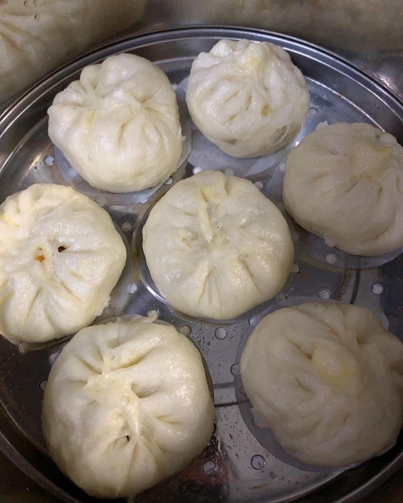 胡萝卜木耳鸡蛋素包子