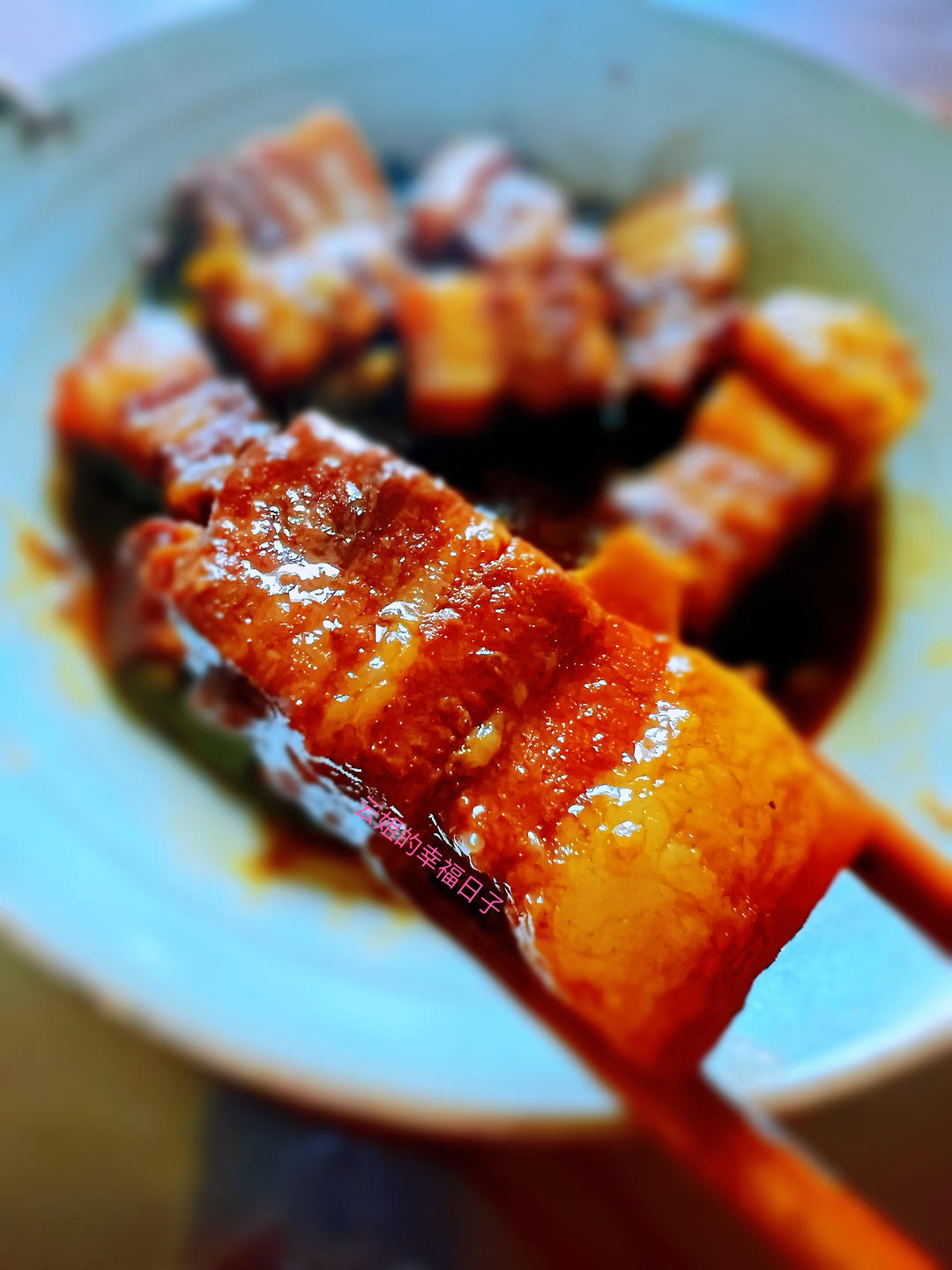 南乳桂花红烧肉