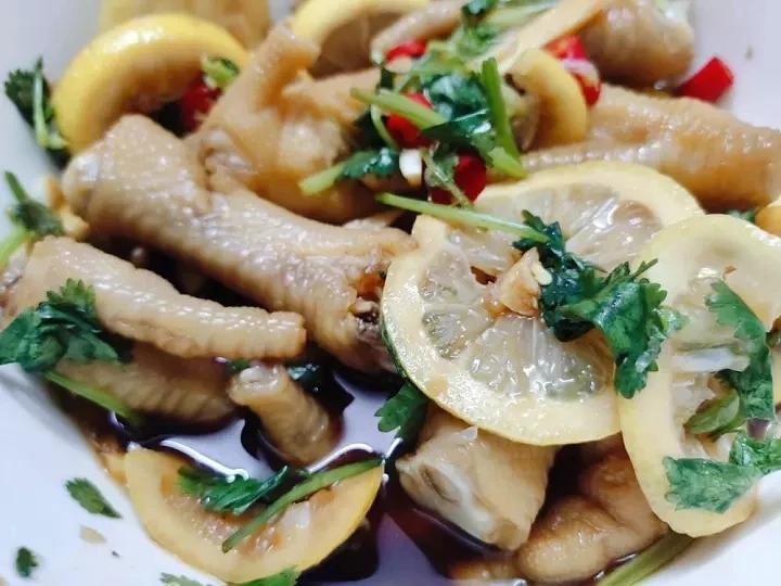 【柠檬酸辣鸡爪】自制超级无敌美味的网红鸡爪