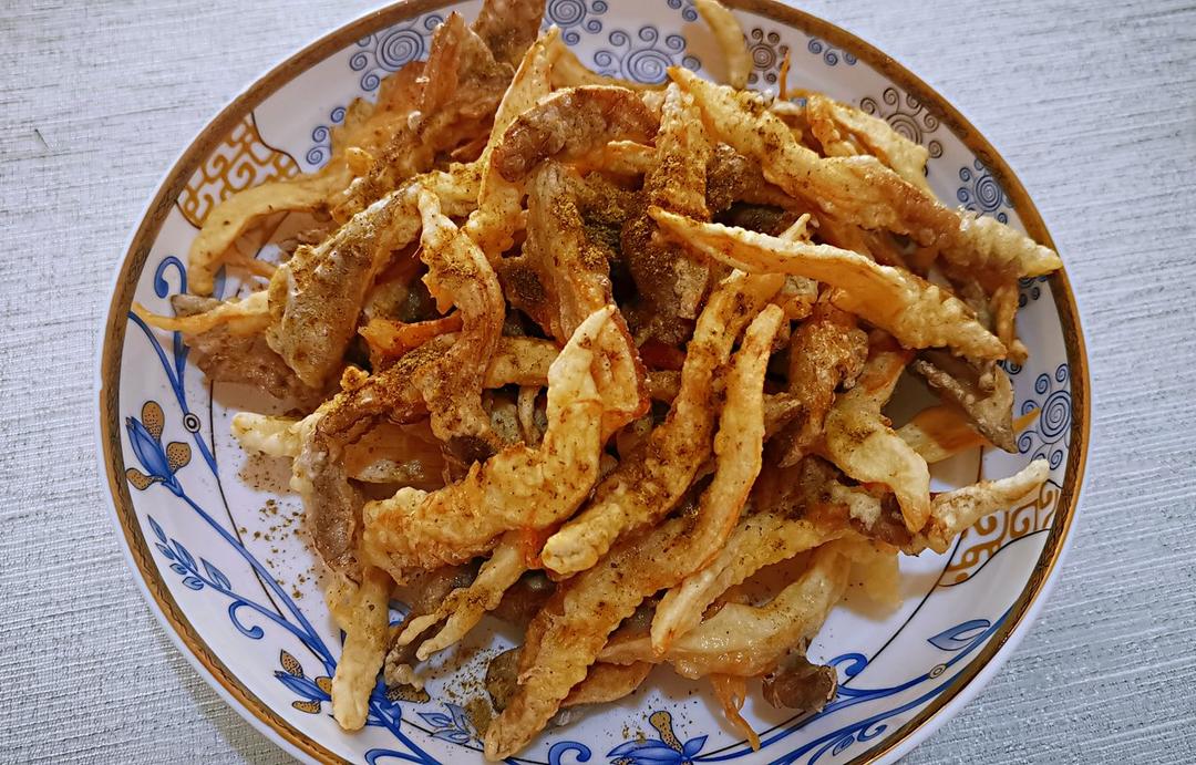 干炸蘑菇（家乡版）