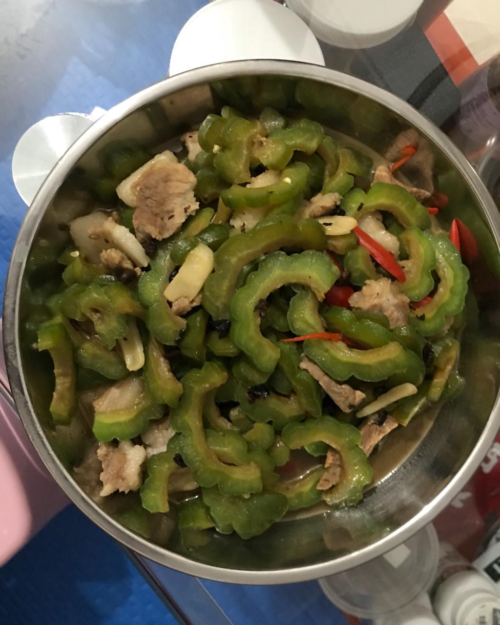 家常菜~蒜豉苦瓜