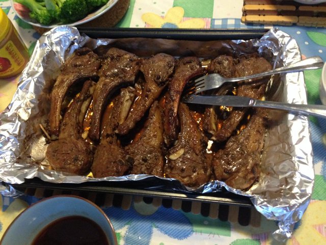 烤羊排