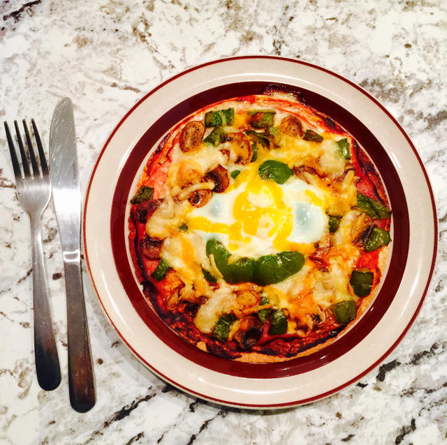 三分钟早餐之鸡蛋披萨