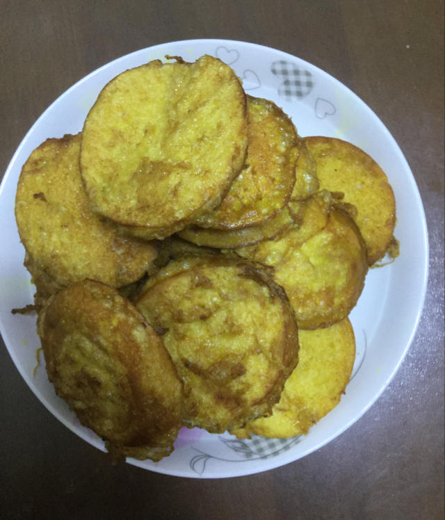 鸡蛋煎馒头片
