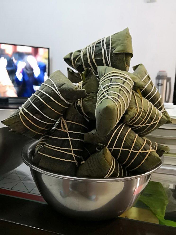 四角长粽子的包法（有视频）