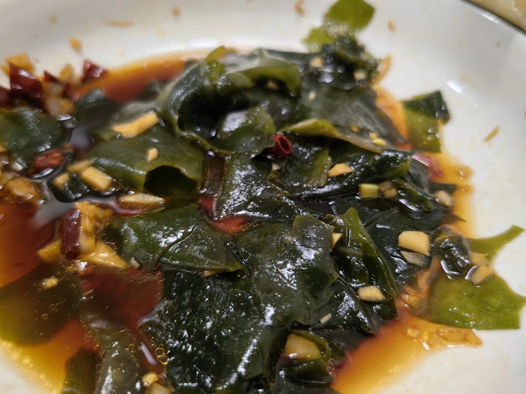 只需5分钟的凉拌裙带菜