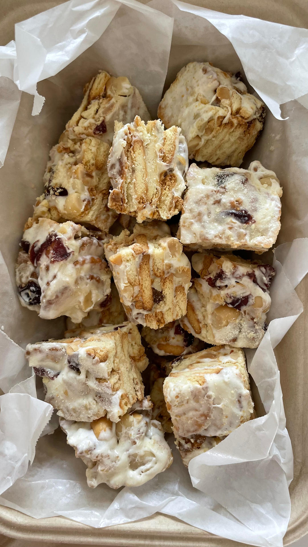 雪花酥的详细，真的比牛轧糖好吃哈~