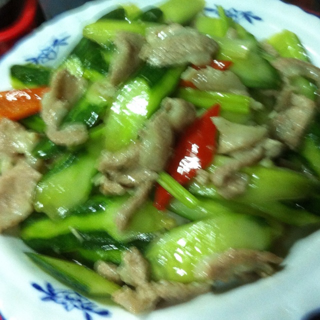 黄瓜肉片