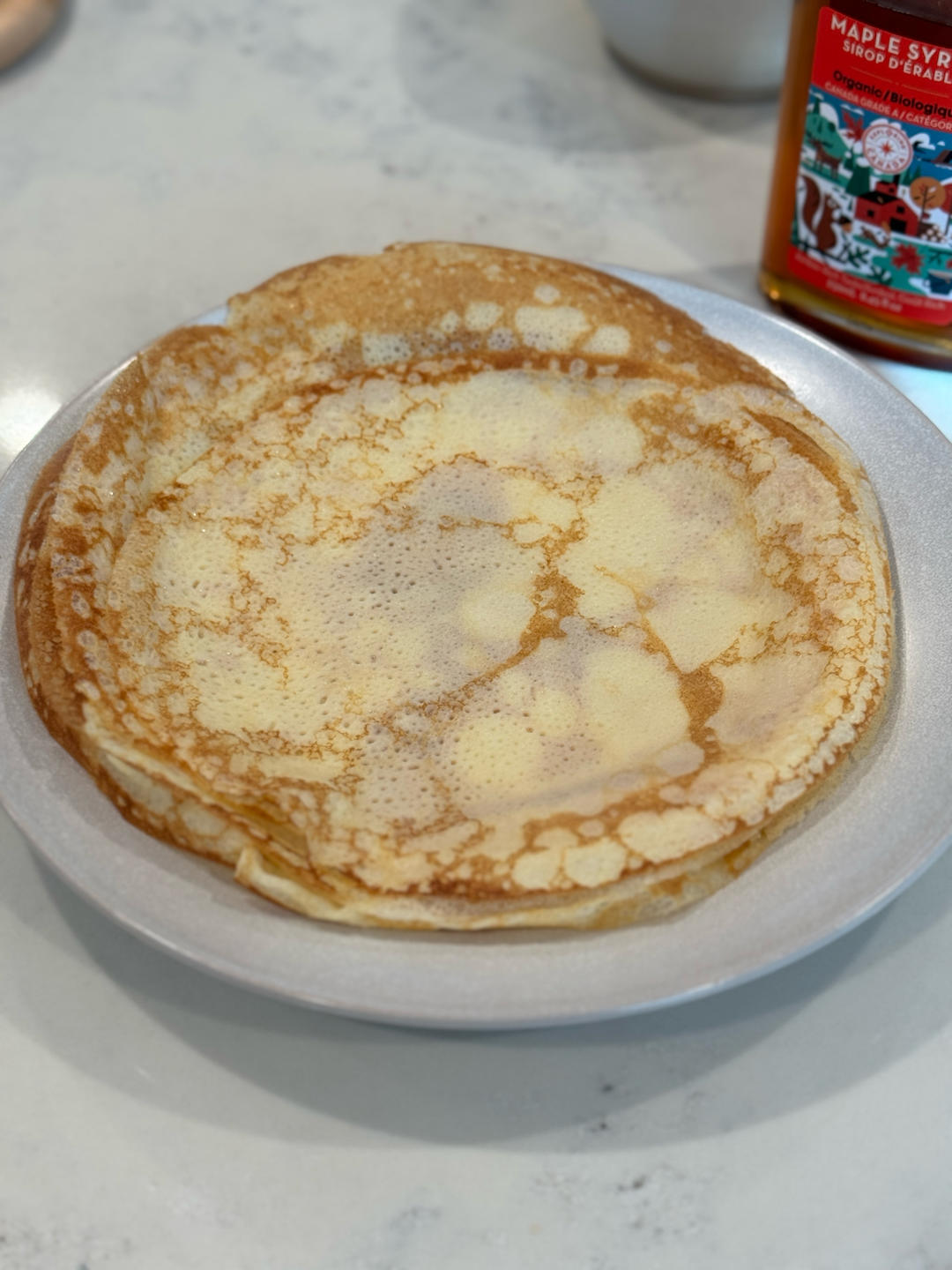 实验中的Crêpes的做法 步骤3