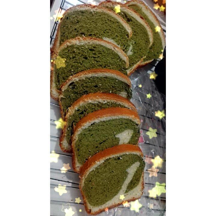 抹茶蜜豆吐司