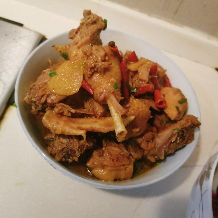香浓红烧鸡肉