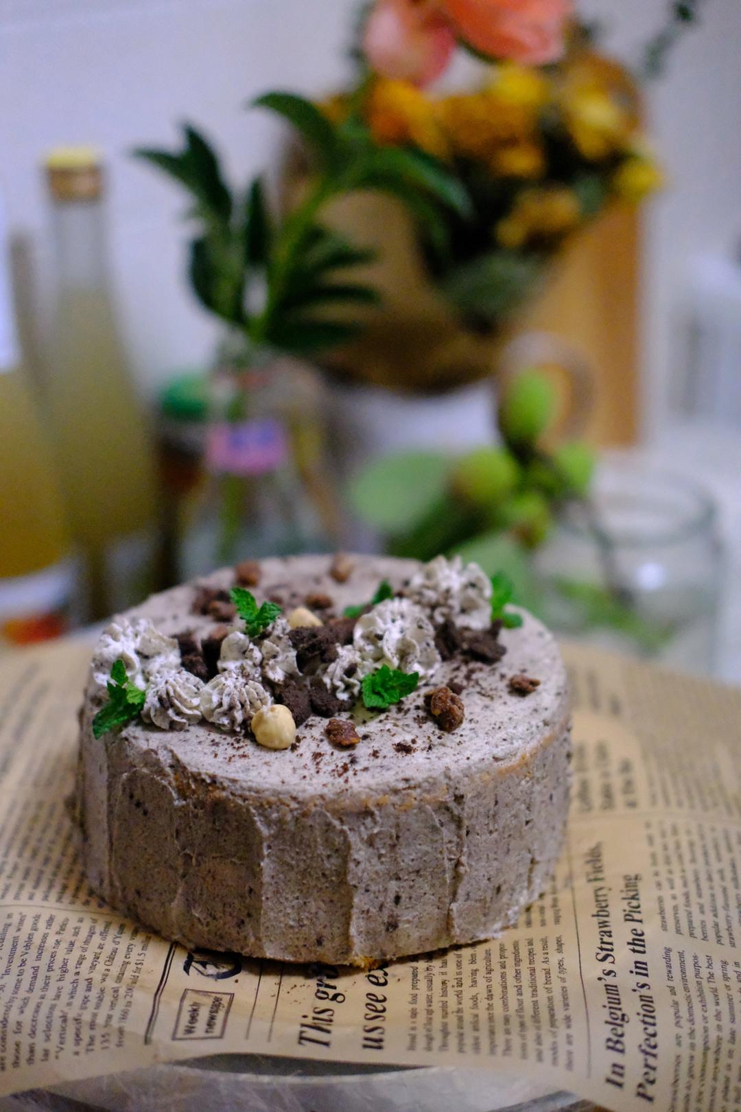 奥利奥咸奶油蛋糕（六寸）