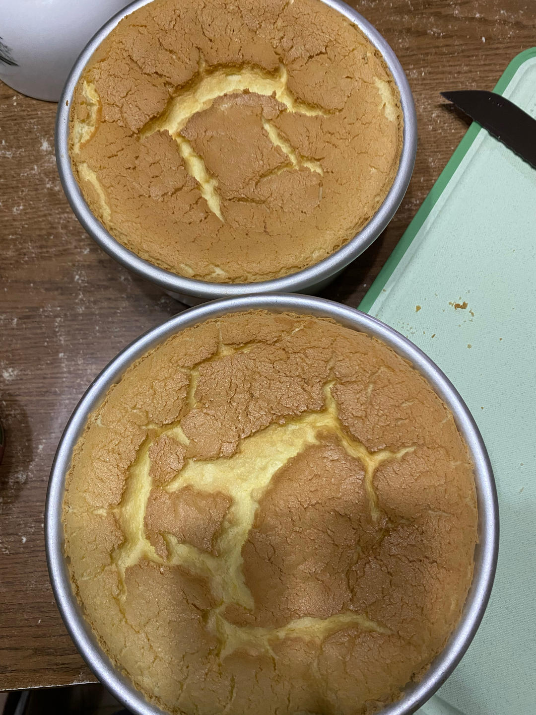 经典戚风——拜拜蛋糕（中空、圆模均可）