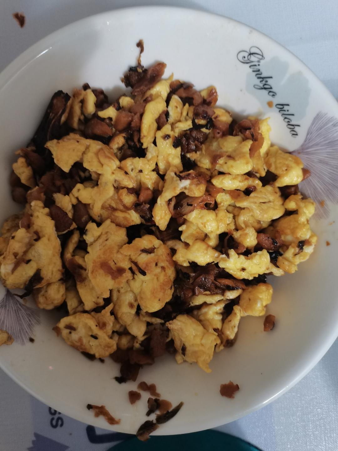 鸡蛋炒外婆菜(下饭菜)