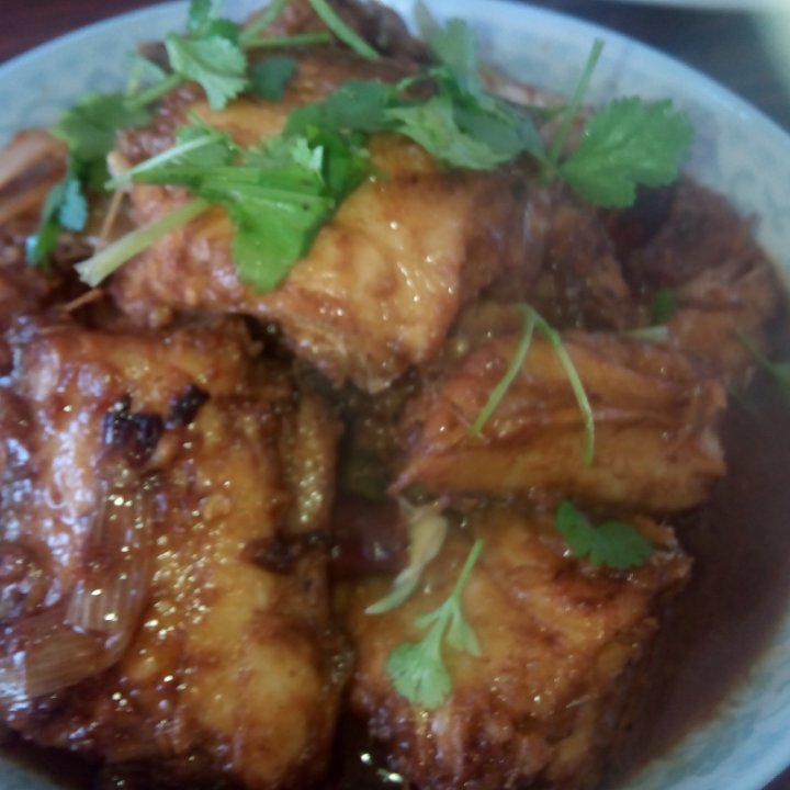 红烧带鱼（少油版）
