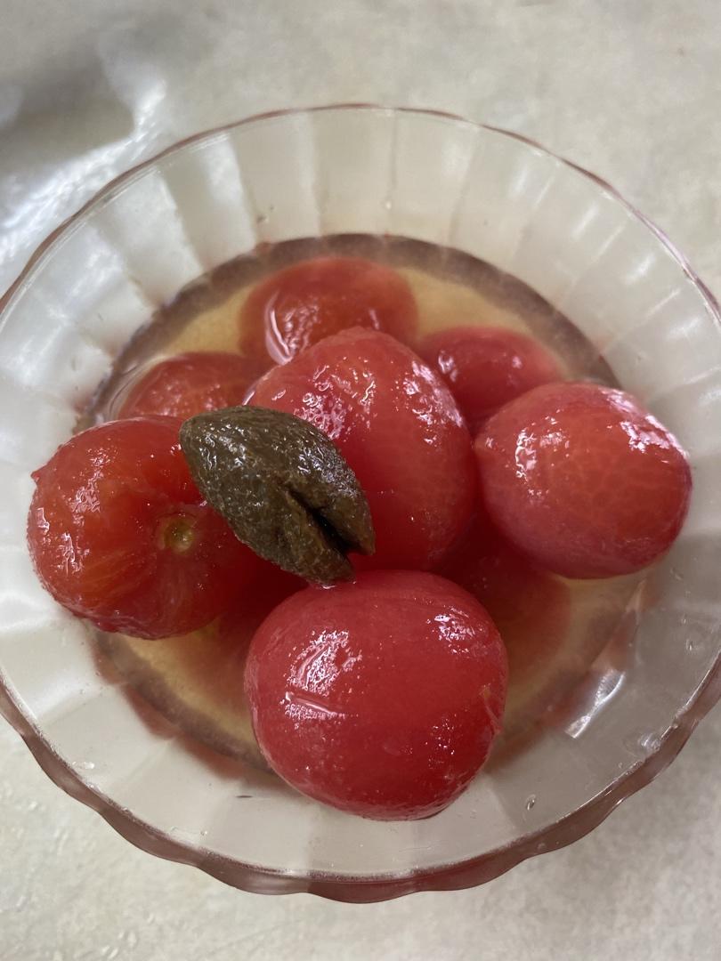 话梅小番茄