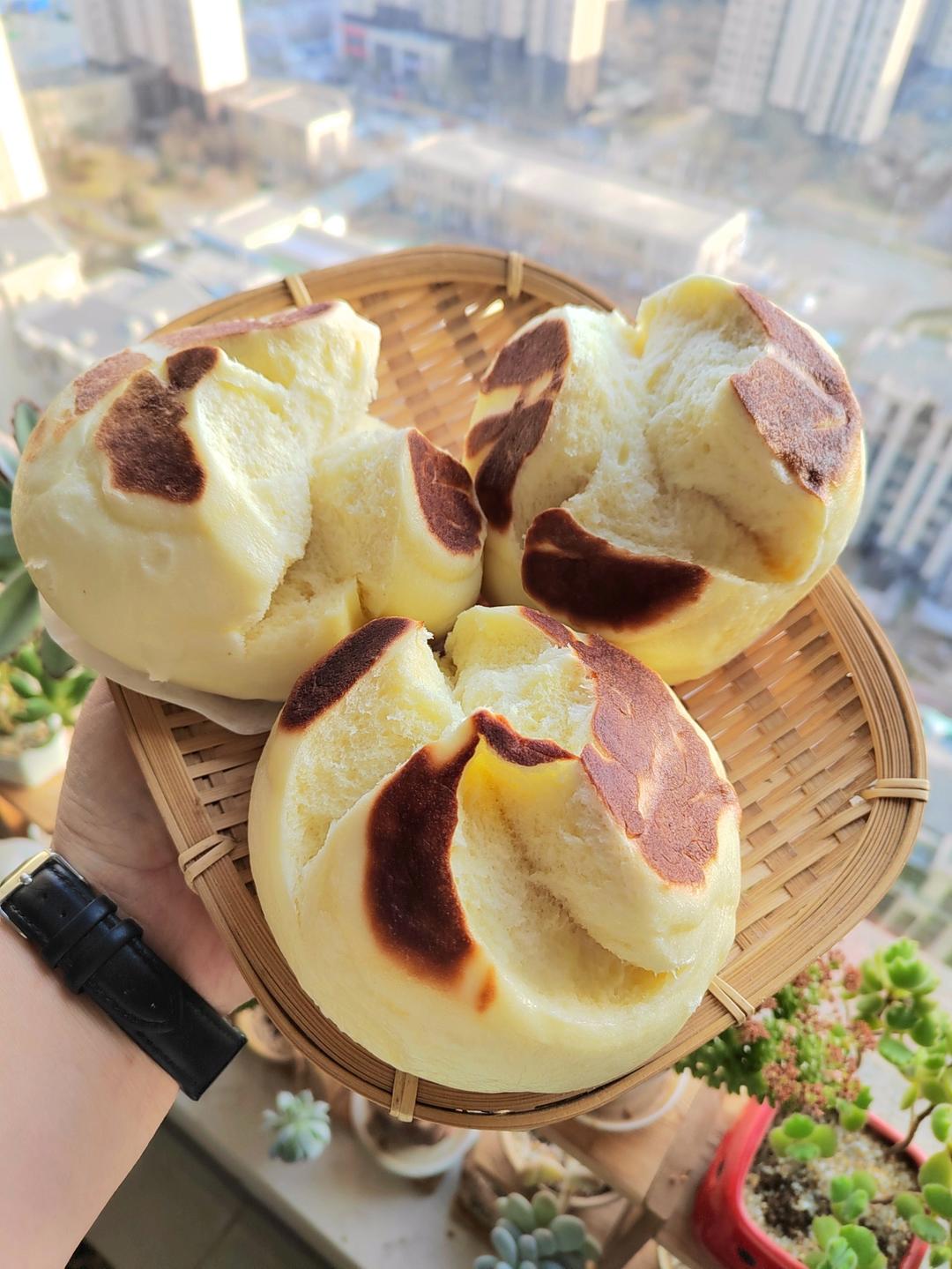 牛奶面包卷【3月北鼎烤箱食谱】