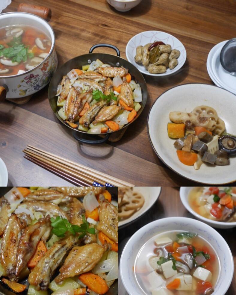 朱不二haru做的晚餐2018年9月30日