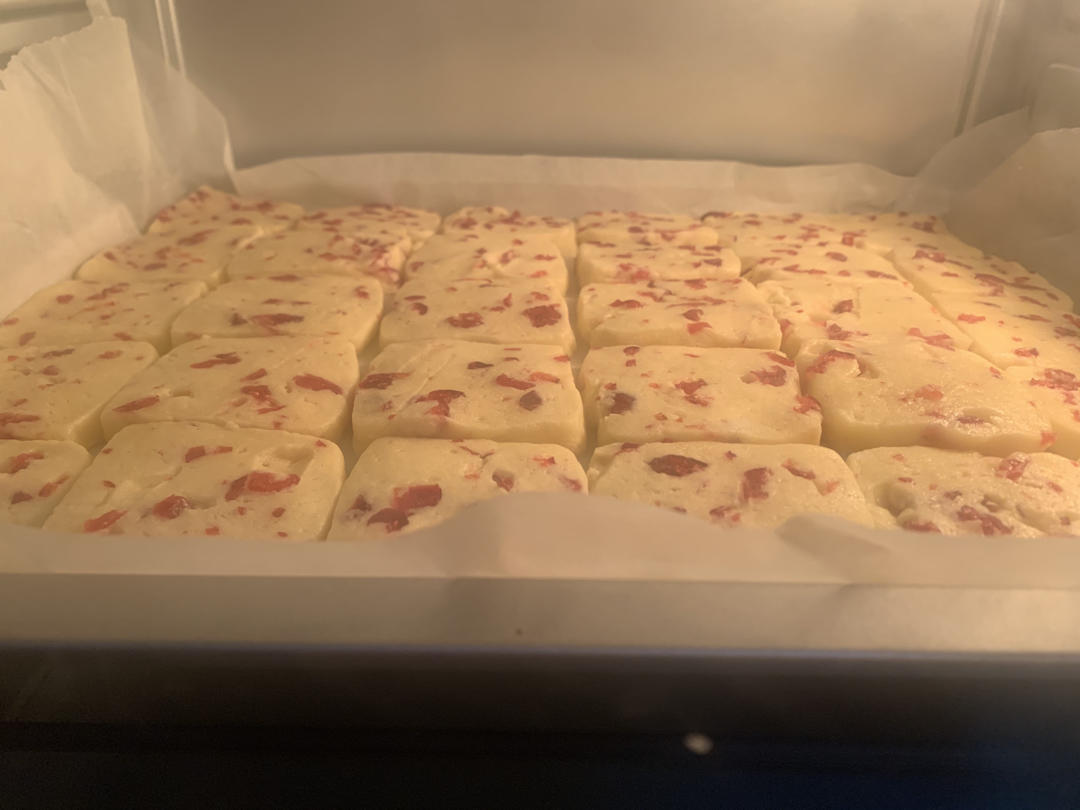 低糖少油版蔓越莓饼干