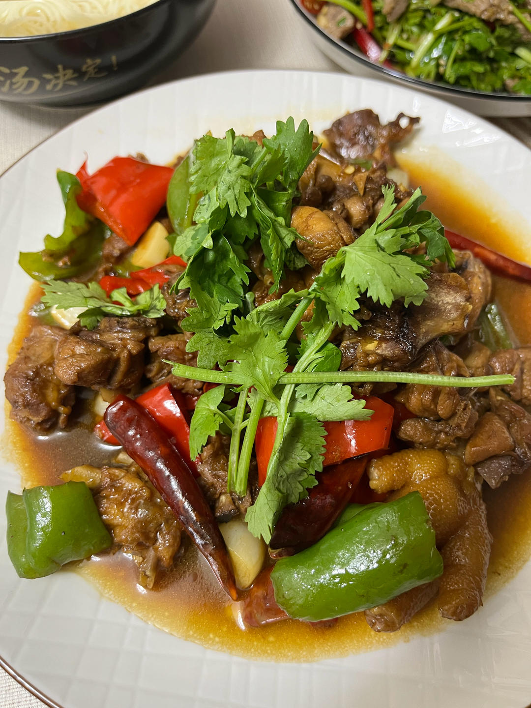 铁锅芦花鸡（新疆风味）