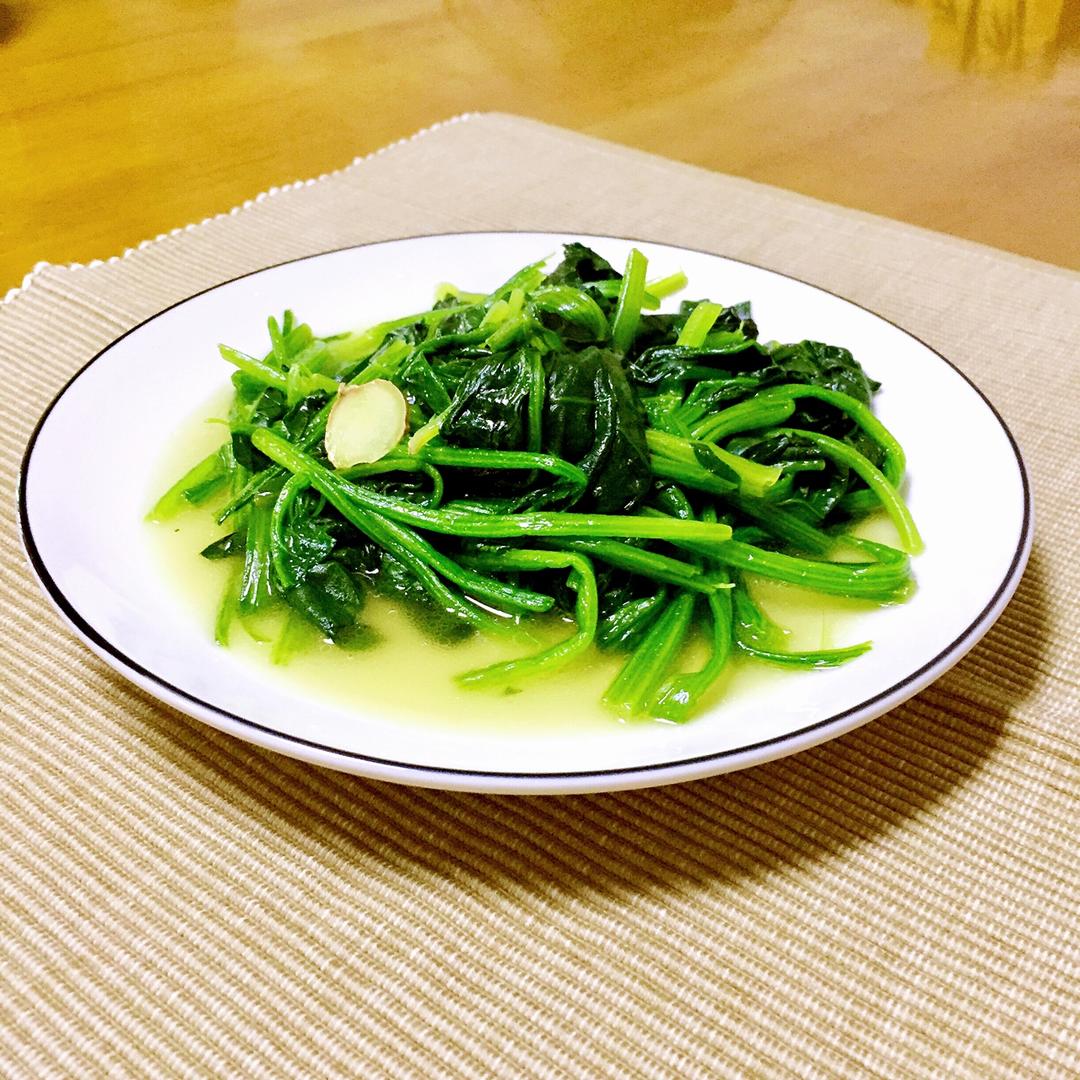 wantingsu做的清炒菠菜