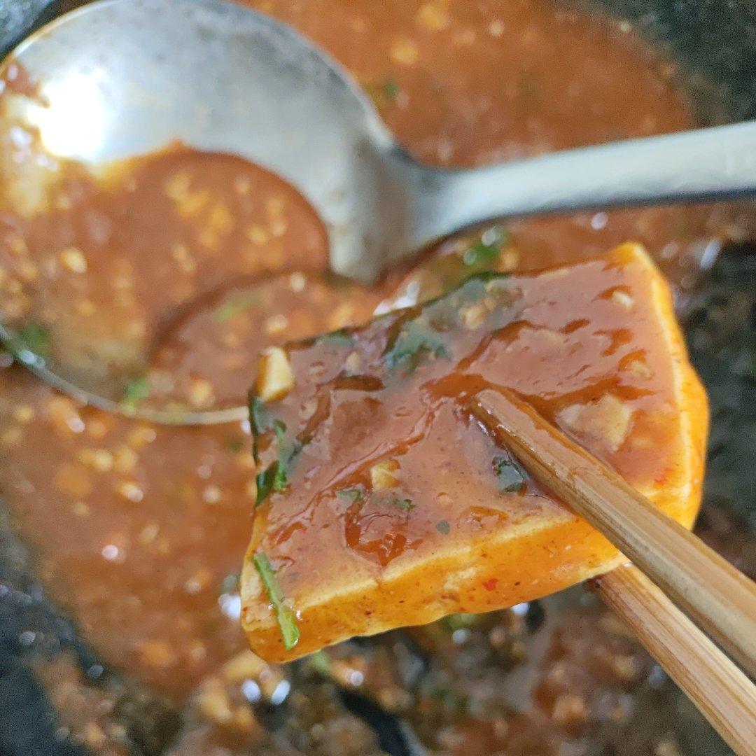 浇汁豆腐