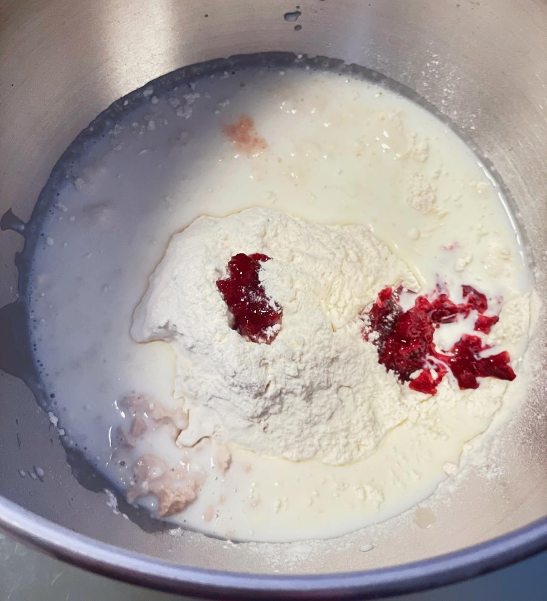 纯奶手撕吐司的做法 步骤1