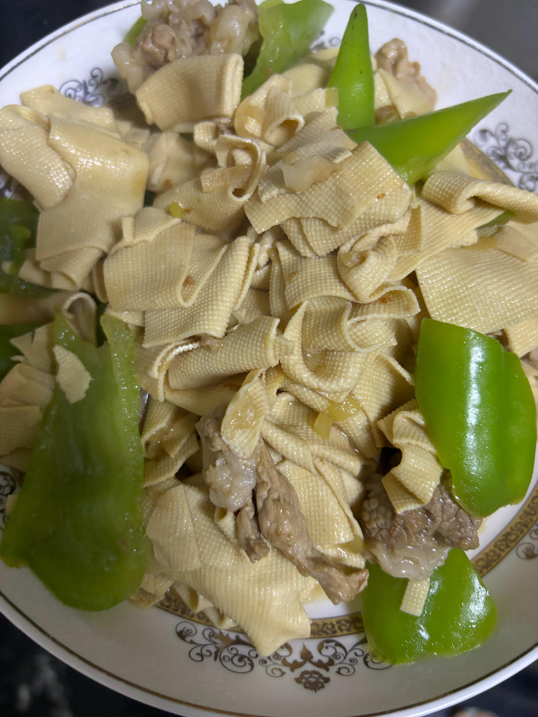 东北人最爱的国菜 尖椒干豆腐