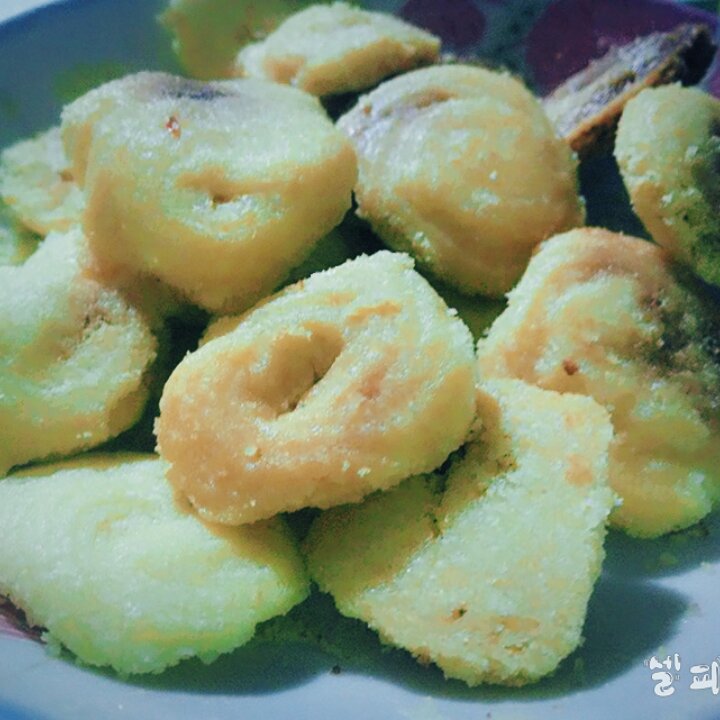 微波炉黄油曲奇饼干