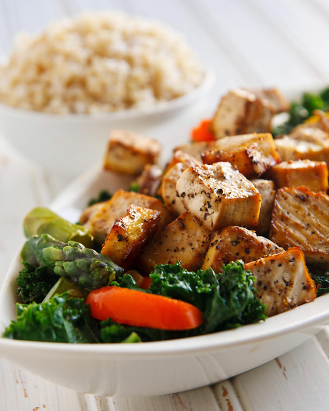 詹姆士台湾黑胡椒铁板豆腐的做法