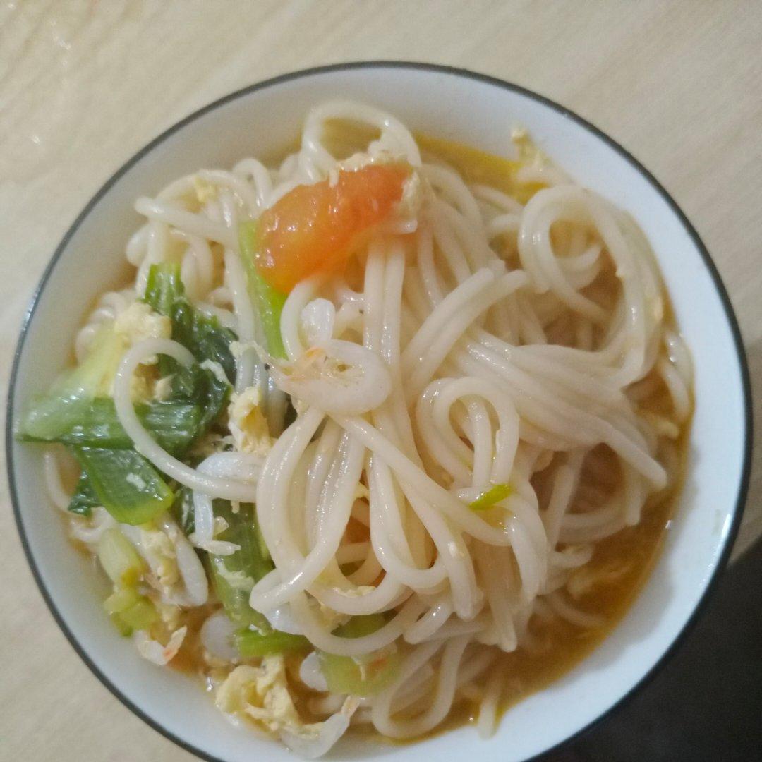 小白菜汤面 可辅食