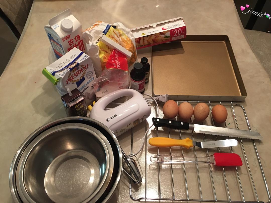 纯奶手撕吐司的做法 步骤1