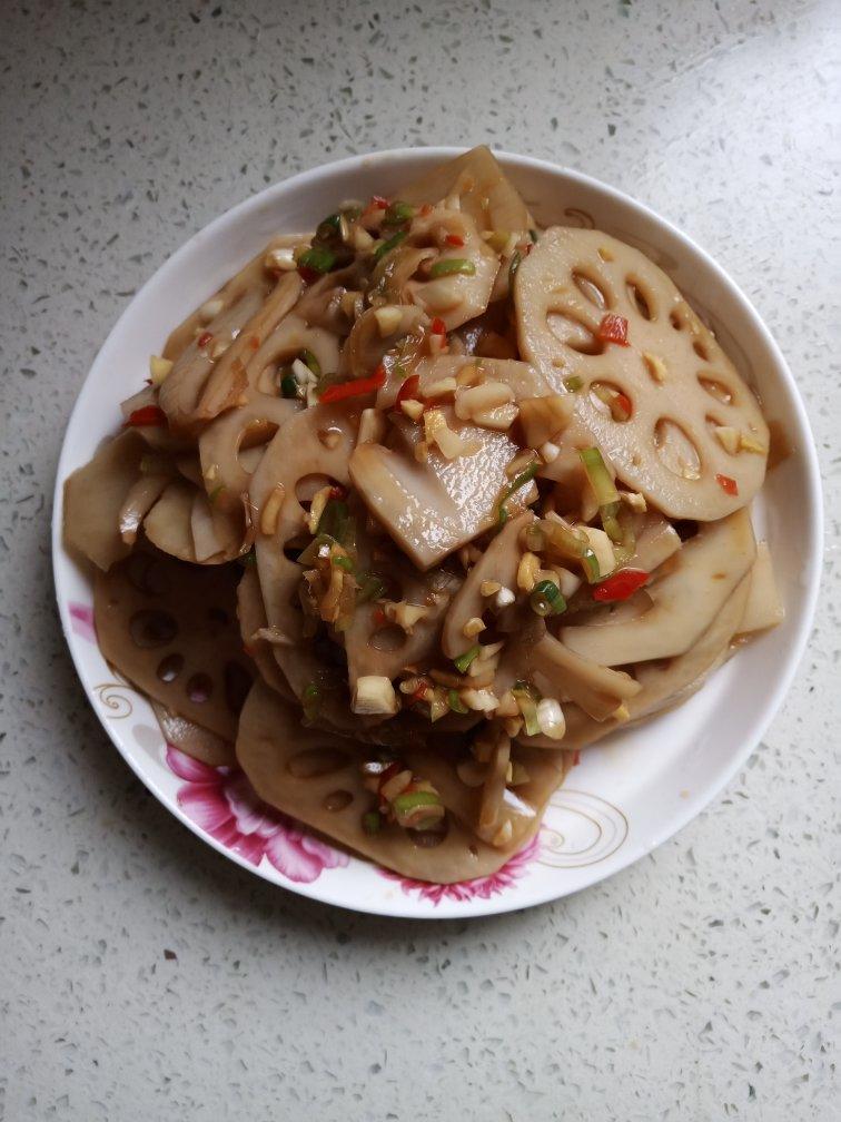 爽口凉拌藕片
