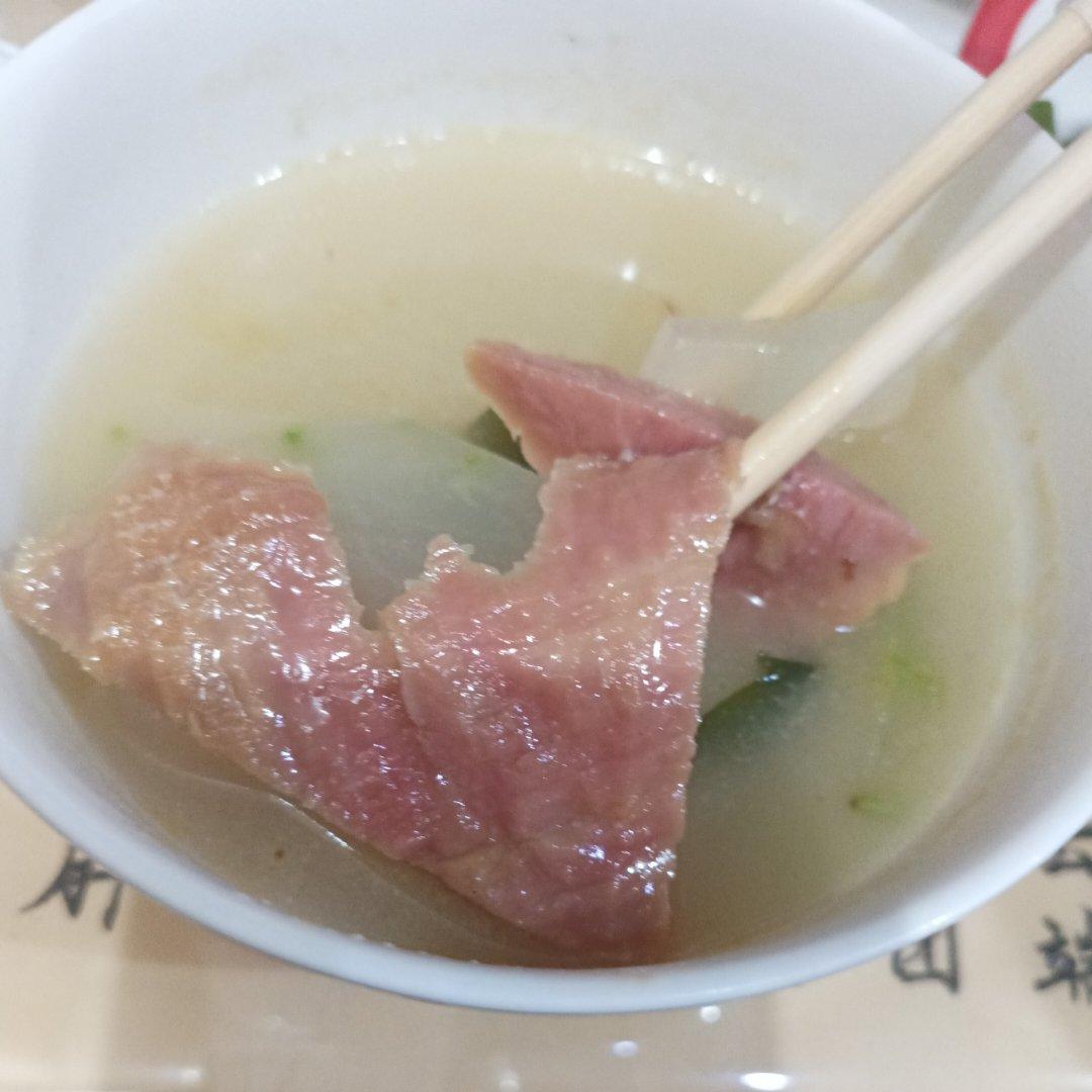 【火腿冬瓜汤】