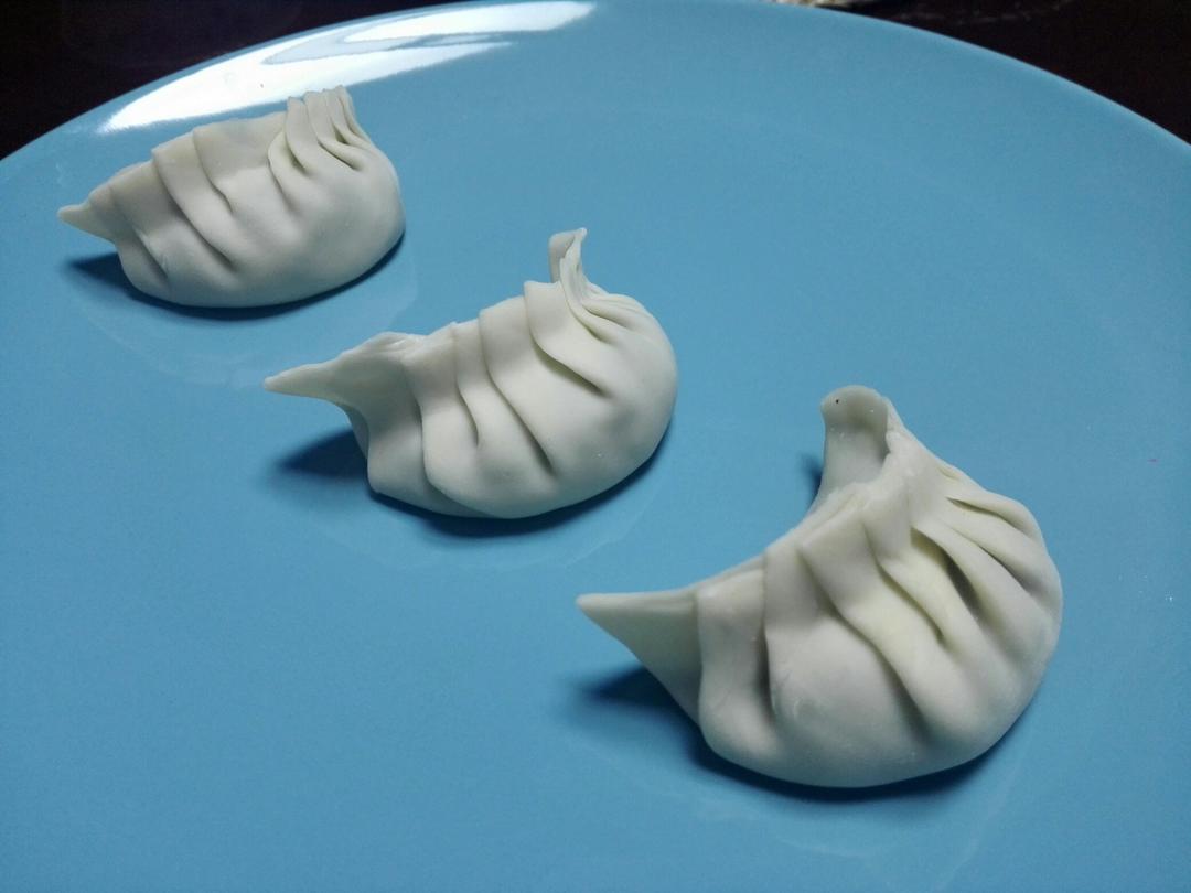 大肚饺子包法
