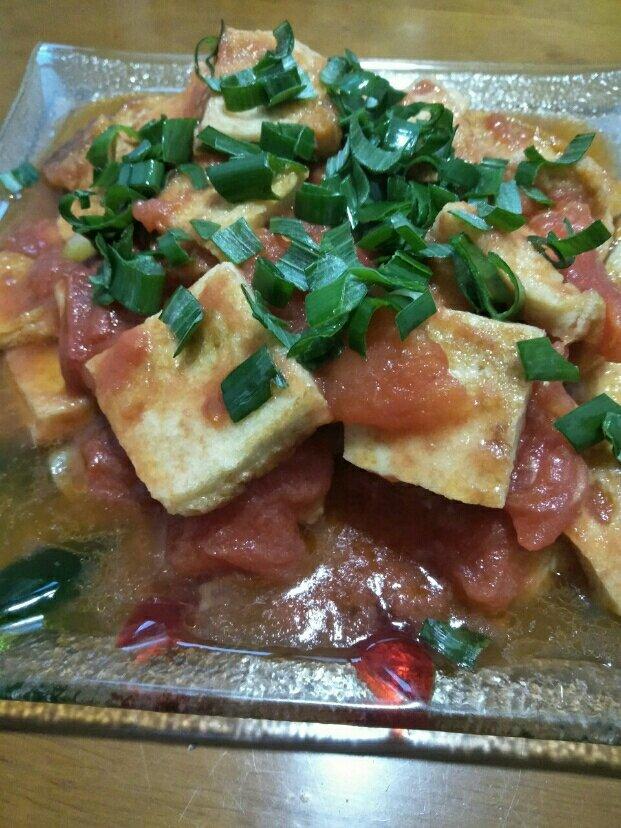 西红柿千叶豆腐