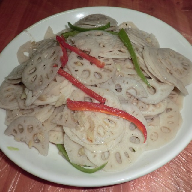 莲藕片炒肉