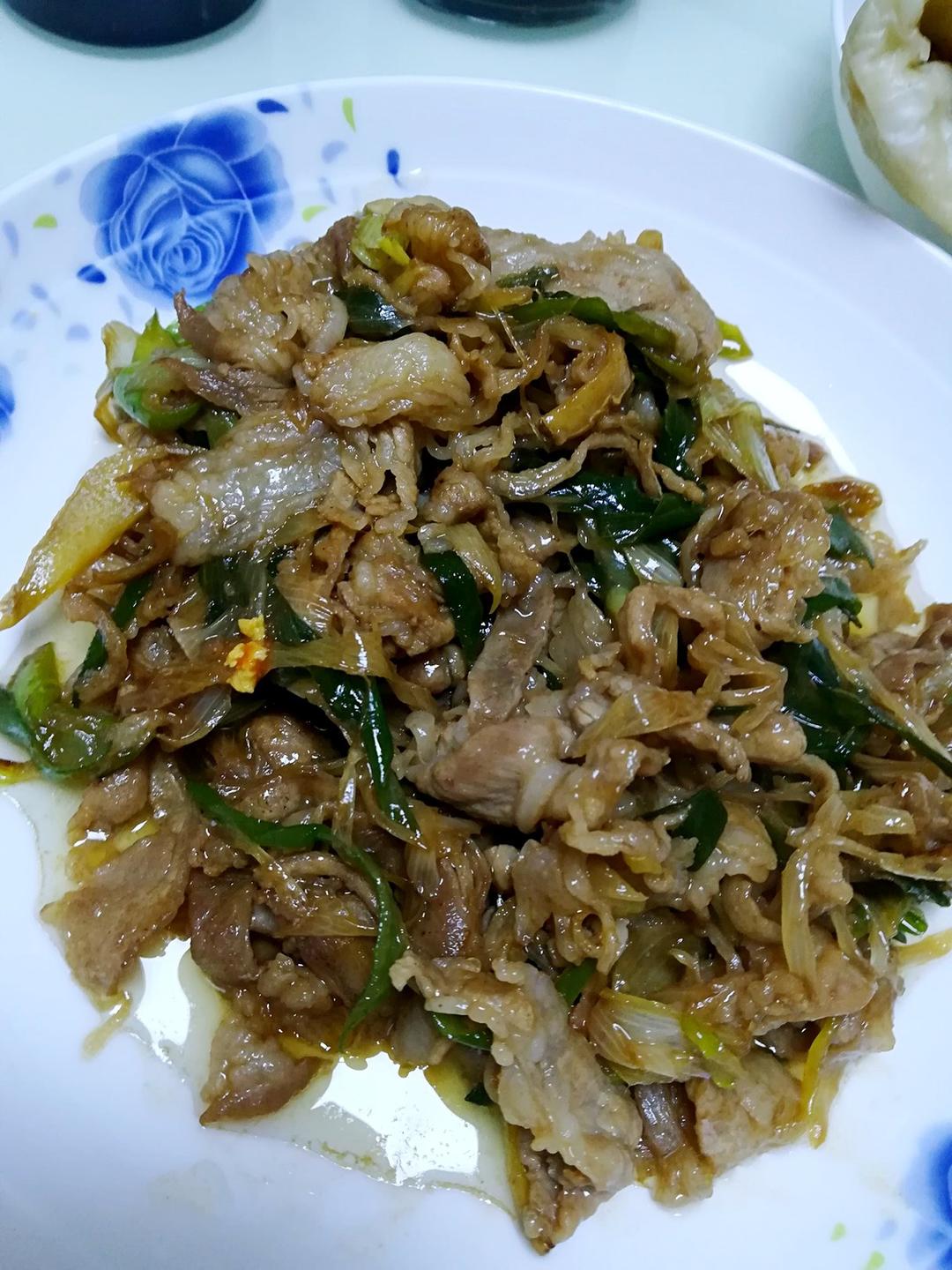 葱爆羊肉