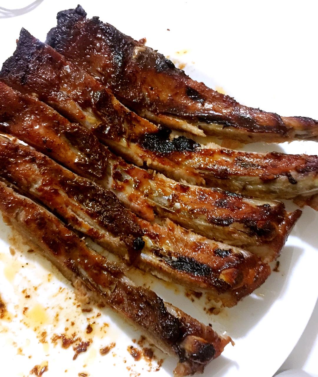 elf_w做的烤排骨 roast pork ribs -yanyanfoodtube