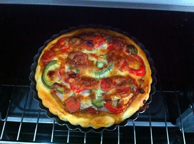 夏威夷pizza（附饼底冷冻法）