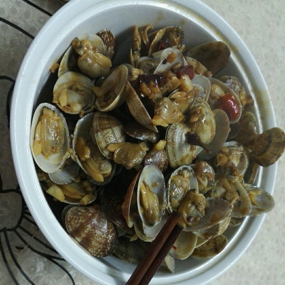 辣炒花甲