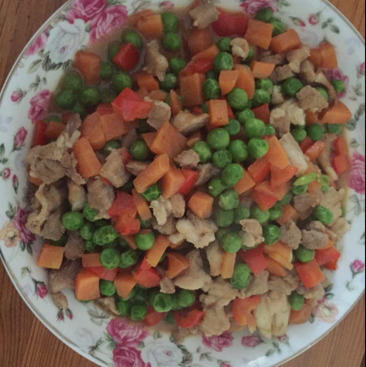 豌豆肉丁