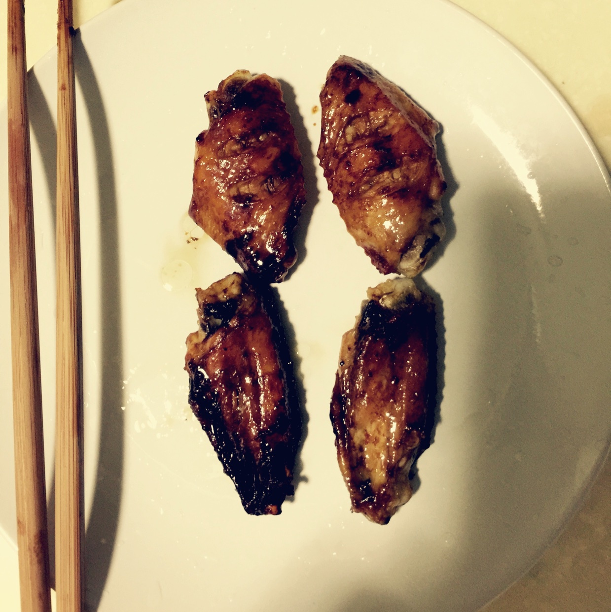 懒人微波炉版蜜汁鸡翅